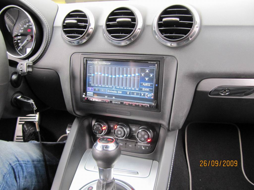 Εγκατάσταση οθόνης 2Din Kenwood σε Audi TT S. 