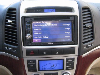 Εγκατάσταση οθόνης 2Din Kenwood σε Hyundai Santa Fe