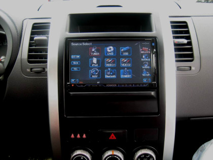 Εγκατάσταση οθόνης 2Din Kenwood σε Nissan X-Trail
