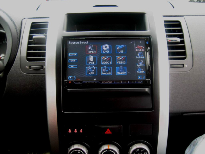 Εγκατάσταση οθόνης 2Din Kenwood σε Nissan X-Trail