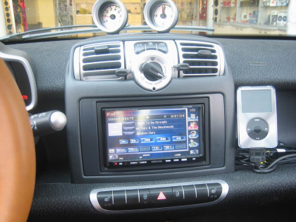 Εγκατάσταση οθόνης 2Din Kenwood σε Smart ForTwo
