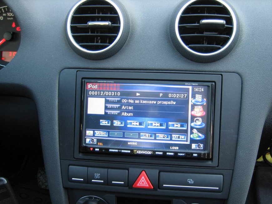 Εγκατάσταση οθόνης 2Din Kenwood σε Audi A3 S-Line