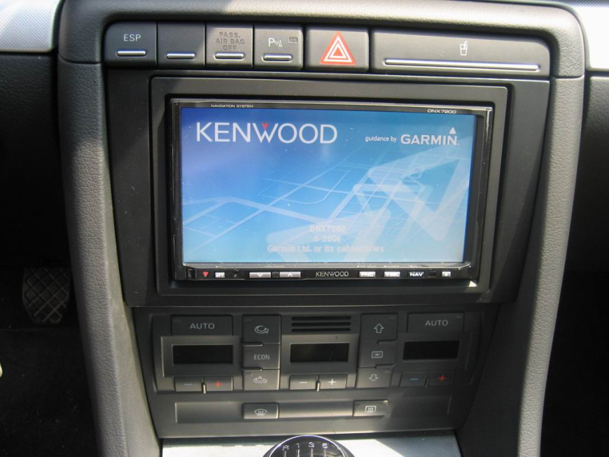 Εγκατάσταση 2Din Kenwood οθόνης σε Audi A4 2.0 Quatro