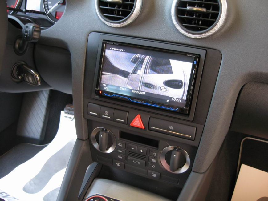Εγκατάσταση οθόνης 2Din Kenwood σε Audi S3