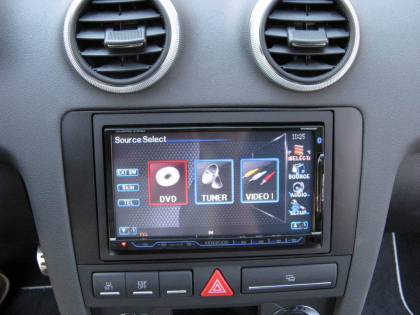 Εγκατάσταση οθόνης 2Din Kenwood σε Audi S3
