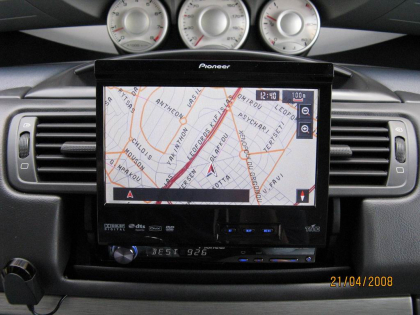 Εγκατάσταση οθόνης Pioneer σε Citroen C8