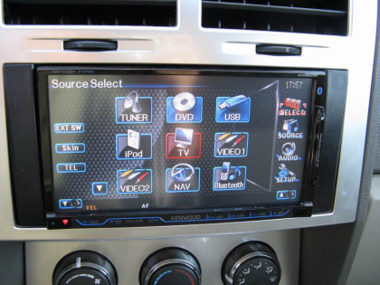 Εγκατάσταση οθόνης 2Din Kenwood σε  Dodge Nitro