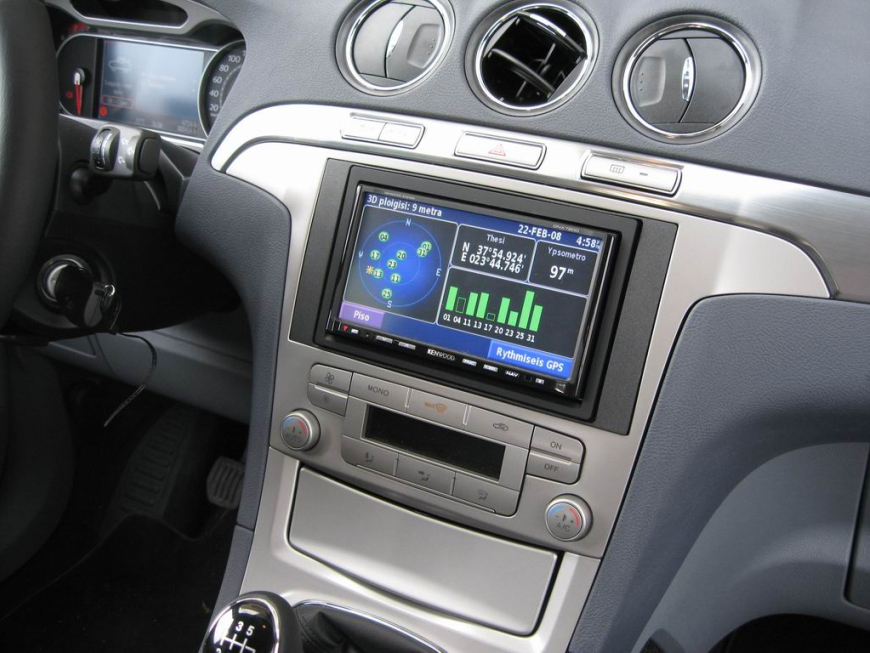 Εγκατάσταση οθόνης 2Din Kenwood σε Ford S-Max