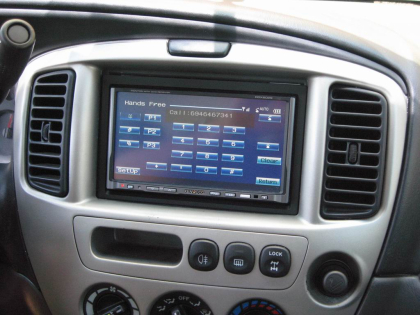 Εγκατάσταση οθόνης 2Din Kenwood σε  Mazda Tribute