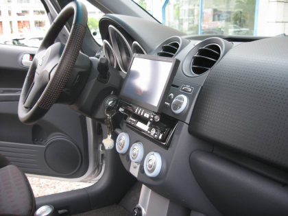 Εγκατάσταση οθόνης 1Din Kenwood σε Mitsubishi Colt