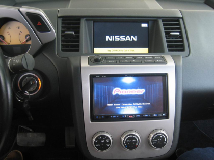 Εγκατάσταση οθόνης 2Din Pioneer σε  Nissan Murano
