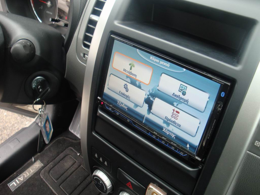 Εγκατάσταση οθόνης 2Din Kenwood σε Nissan X-Trail του 2008