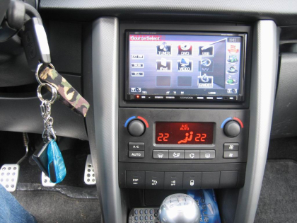 Εγκατάσταση οθόνης 2Din Kenwood σε Peugeot 207 RC