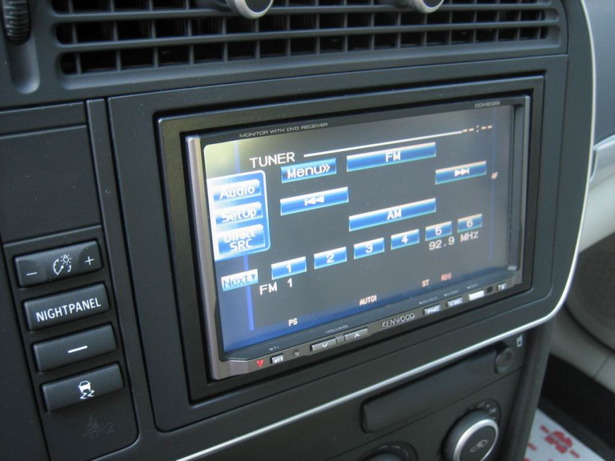 Εγκατάσταση 2DIN Kenwood Οθόνης σε Saab 9.3