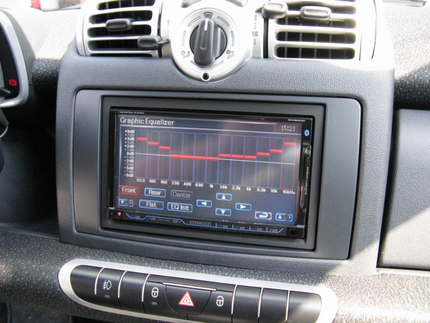 Εγκατάσταση οθόνης 2Din Kenwood σε Smart ForTwo