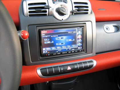 Εγκατάσταση οθόνης 2Din Kenwood σε Smart ForTwo