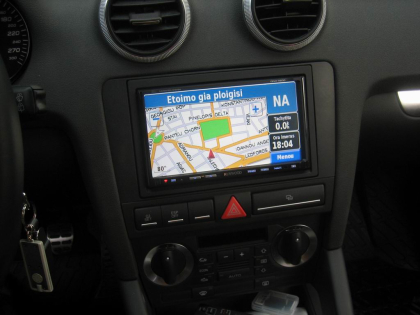 Εγκατάσταση οθόνης 2Din Kenwood σε Audi S3