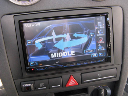 Εγκατάσταση οθόνης 2Din Kenwood σε Audi S3