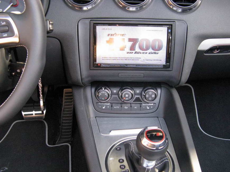 Εγκατάσταση οθόνης 2Din Kenwood σε Audi TT S