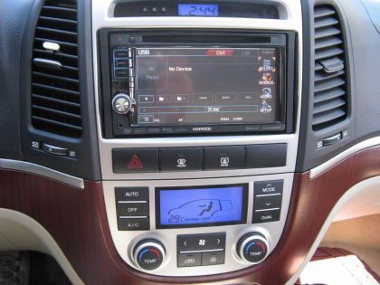 Εγκατάσταση οθόνης 2Din Kenwood σε Hyundai Santa Fe