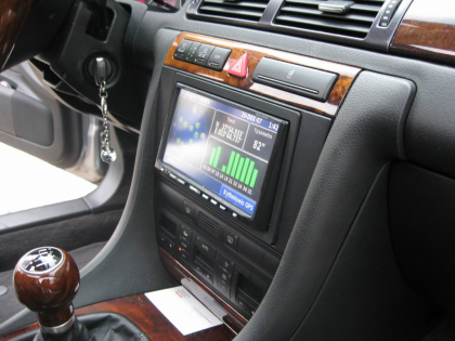 Εγκατάσταση 2Din Kenwood οθόνης σε Audi Allroad