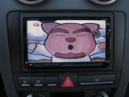 Εγκατάσταση οθόνης 2Din Kenwood σε Audi S3