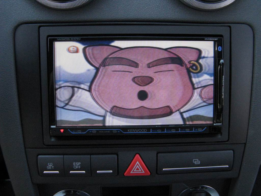 Εγκατάσταση οθόνης 2Din Kenwood σε Audi S3