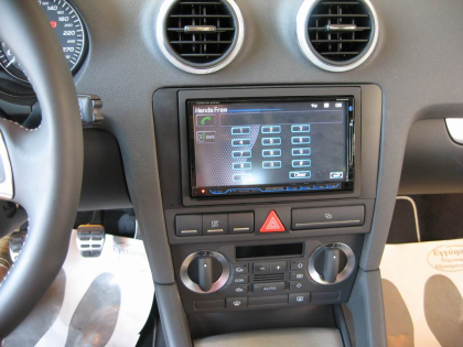 Εγκατάσταση οθόνης 2Din Kenwood σε Audi S3