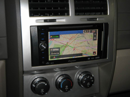 Εγκατάσταση οθόνης 2Din Pioneer σε  Dodge Nitro