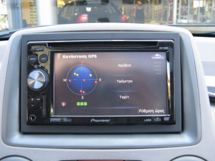 Εγκατάσταση οθόνης 2Din Pioneer σε Fiat Panda