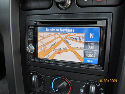 Εγκατάσταση οθόνης 2Din Kenwood σε  Ford Mustang Roush 427R