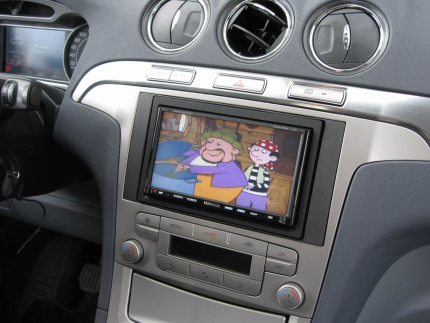 Εγκατάσταση οθόνης 2Din Kenwood σε Ford S-Max