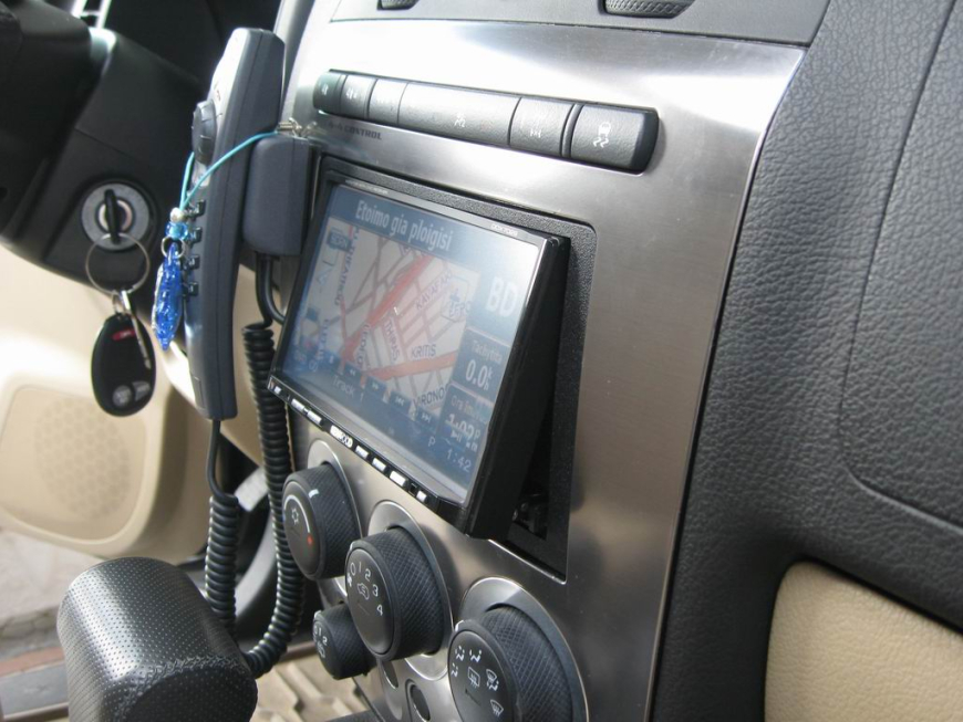 Εγκατάσταση οθόνης 2Din Kenwood και κάμερας οπισθοπορείας σε Hummer H3