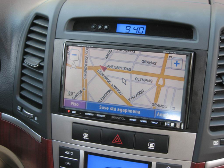 Εγκατάσταση οθόνης 2Din Kenwood σε Hyundai Santa-Fe