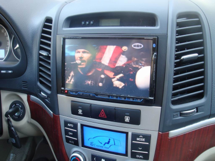 Εγκατάσταση οθόνης 2Din Kenwood σε Hyundai Santa Fe
