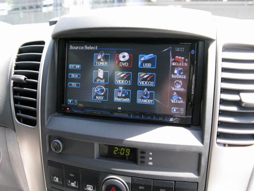 Εγκατάσταση οθόνης 2Din Kenwood σε Kia Sorento