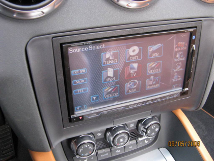 Εγκατάσταση οθόνης 2Din Kenwood σε Audi TT