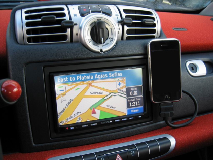 Εγκατάσταση οθόνης 2Din Kenwood σε Smart ForTwo