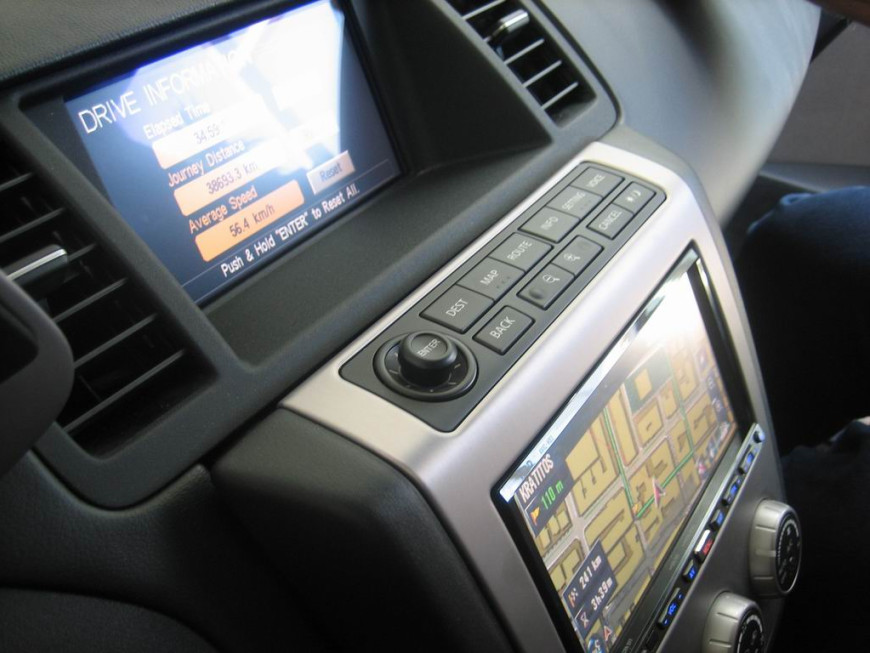 Εγκατάσταση οθόνης 2Din Pioneer σε Nissan Murano