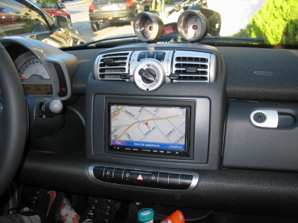 Εγκατάσταση οθόνης 2Din Kenwood σε Smart ForTwo
