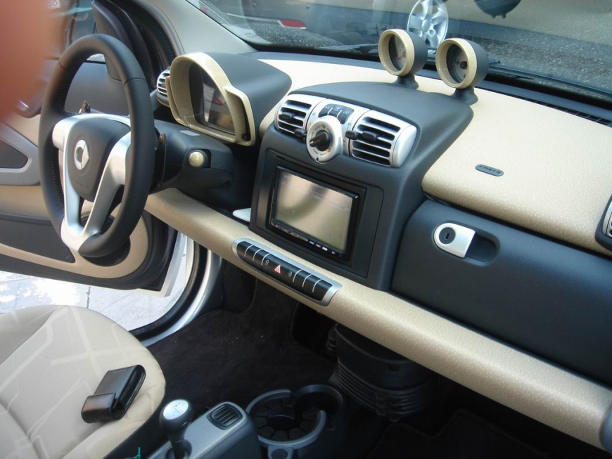 Εγκατάσταση οθόνης 2Din Kenwood σε Smart ForTwo