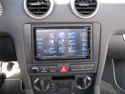 Εγκατάσταση οθόνης 2Din Kenwood σε Audi S3