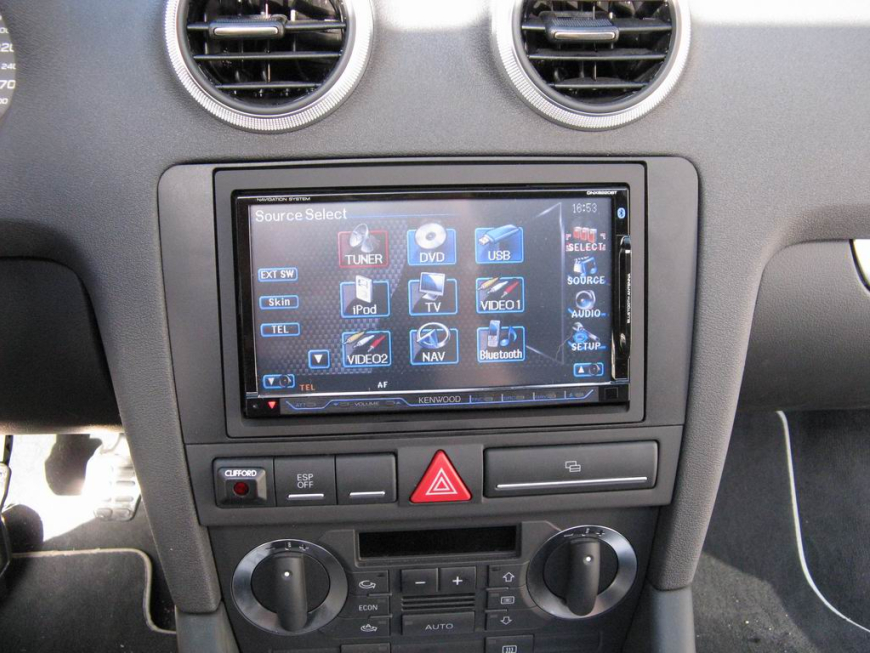 Εγκατάσταση οθόνης 2Din Kenwood σε Audi S3