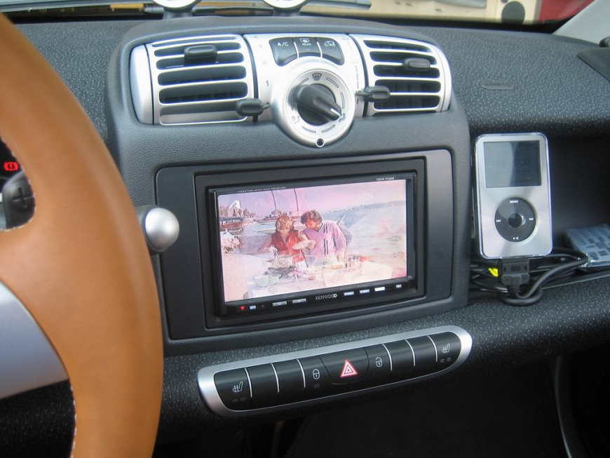 Εγκατάσταση οθόνης 2Din Kenwood σε Smart ForTwo