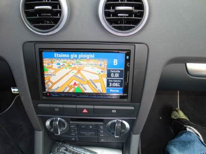 Εγκατάσταση οθόνης 2Din Kenwood σε Audi S3