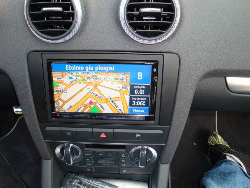 Εγκατάσταση οθόνης 2Din Kenwood σε Audi S3