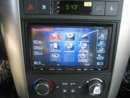  Εγκατάσταση οθόνης Kenwood σε Chevrolet Captiva