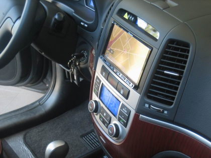 Εγκατάσταση οθόνης 2Din Pioneer σε  Hyundai Santa Fe