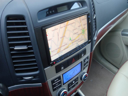 Εγκατάσταση οθόνης 2Din Kenwood σε Hyundai Santa Fe