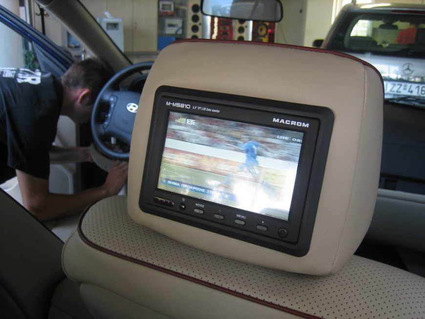 Εγκατάσταση οθόνης 2Din Kenwood σε Hyundai Santa-Fe